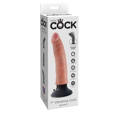 Wibrator-VIBRATING COCK FLESH 7 INCH